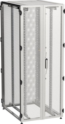 ITK by ZPAS Шкаф серверный 19" 45U 800х1000мм двухстворчатые перфорированные двери серый РФ | код ZP35-45U-0810-P2P-R | IEK